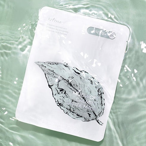 ISNTREE Mugwort Calming Glauze Mask Available on Seoulbazaar, your online store for trendy korean products.