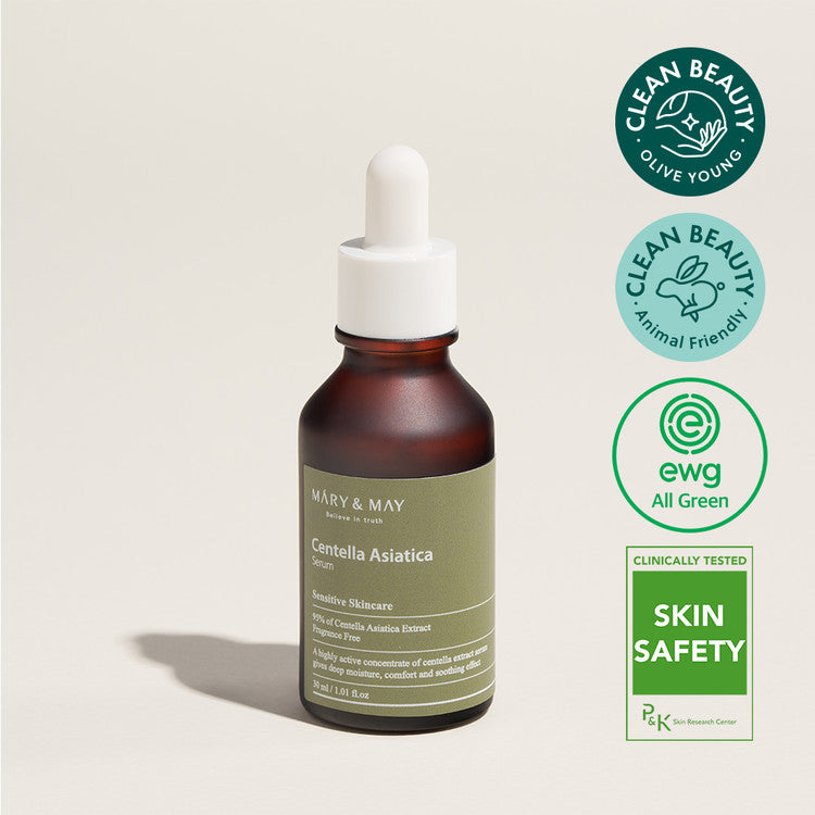 MARY & MAY Centella Asiatica Serum 30ml Available on Seoulbazaar, your online store for trendy korean products.