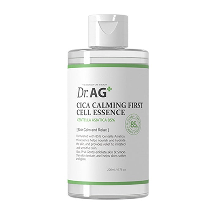Dr.AG Cica Calming First Cell Essence 200ml Available on Seoulbazaar, your online store for trendy korean products.