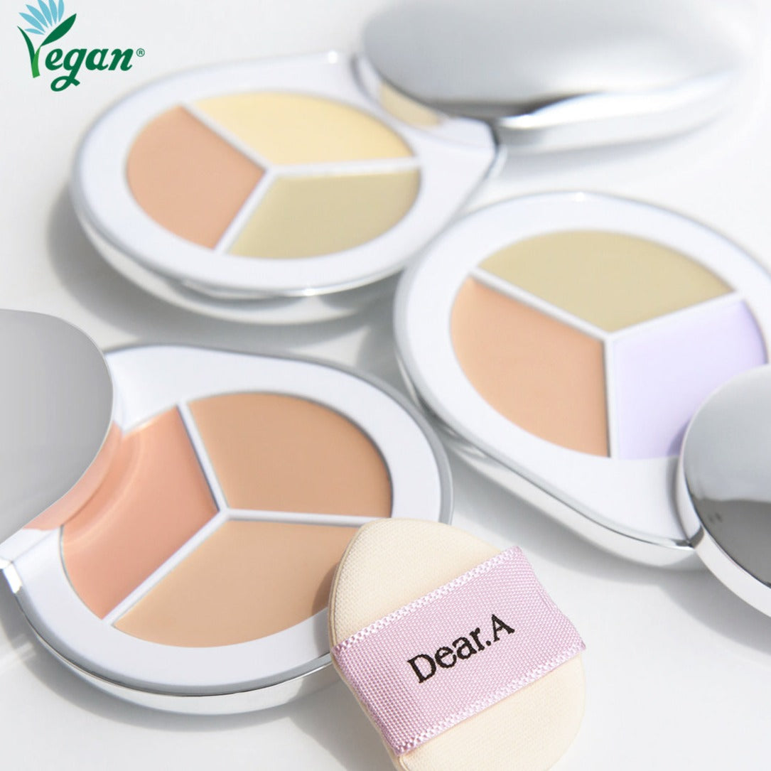 DEAR.A Perfect Cover Concealer Palette Available on Seoulbazaar, your online store for trendy korean products.