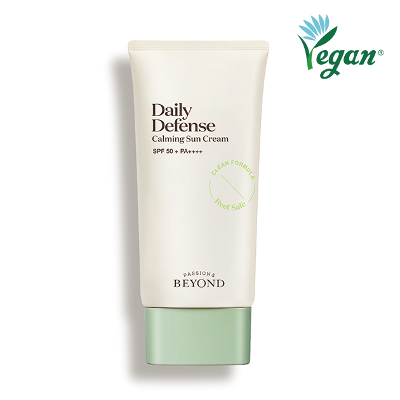 PASSION & BEYOND Daily Defense Calming Sun Cream SPF50+ 50ml Available on Seoulbazaar, your online store for trendy korean products.
