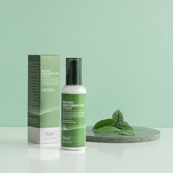 BENTON Deep Green Tea Lotion 120ml Available on Seoulbazaar, your online store for trendy korean products.