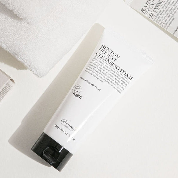 BENTON Honest Cleansing Foam 150ml Available on Seoulbazaar, your online store for trendy korean products.