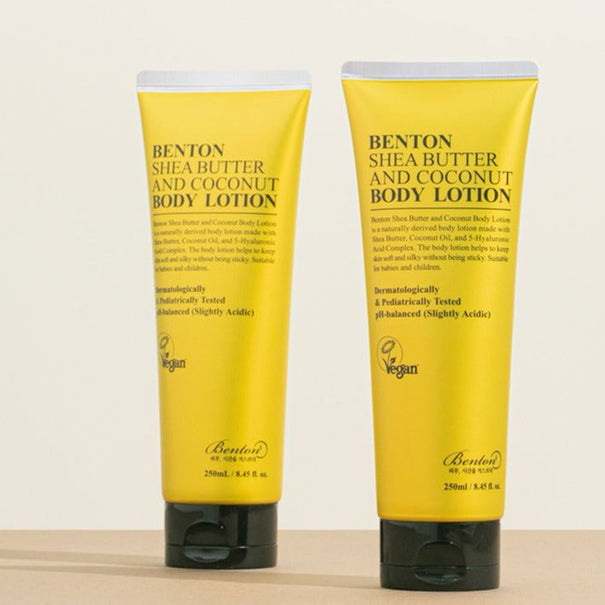 BENTON Shea Butter And Coconut Body Lotion 250ml Available on Seoulbazaar, your online store for trendy korean products.