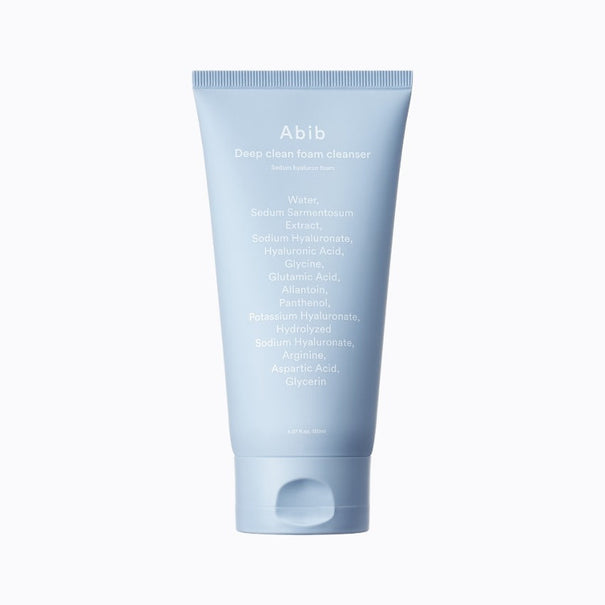 ABIB Deep Clean Foam Cleanser Sedum Hyaluron Foam 150ml Available on Seoulbazaar, your online store for trendy korean products.