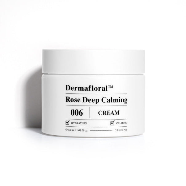 BARULAB Dermafloral Rose Deep Calming Cream 50ml Available on Seoulbazaar, your online store for trendy korean products.