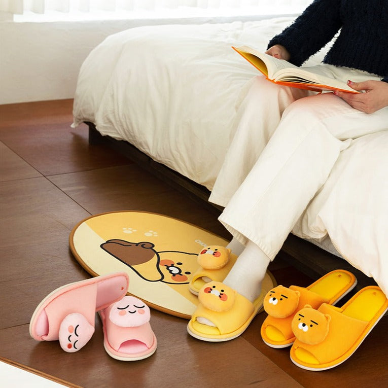 KAKAO FRIENDS Fabric Slippers Available on Seoulbazaar, your online store for trendy korean products.