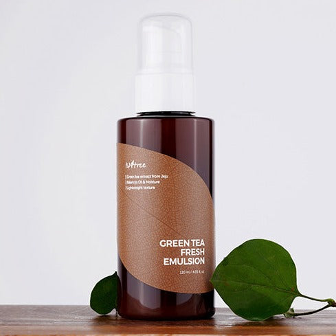 ISNTREE Green Tea Fresh Emulsion 120ml Available on Seoulbazaar, your online store for trendy korean products.