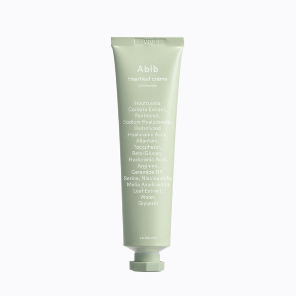 ABIB Heartleaf Crème Calming Tube 75ml Available on Seoulbazaar, your online store for trendy korean products.