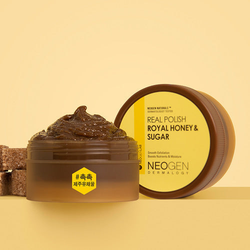 NEOGEN Real Polish Honey & Sugar 100g Available on Seoulbazaar, your online store for trendy korean products.