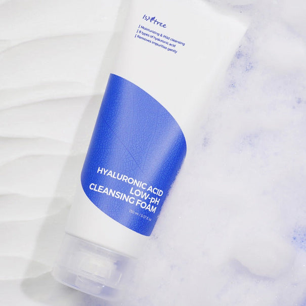 ISNTREE Hyaluronic Acid Low-pH Cleansing Foam 150ml Available on Seoulbazaar, your online store for trendy korean products.