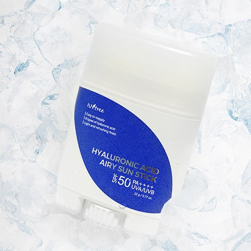 ISNTREE Hyaluronic Acid Airy Sun Stick SPF 50+ Available on Seoulbazaar, your online store for trendy korean products.