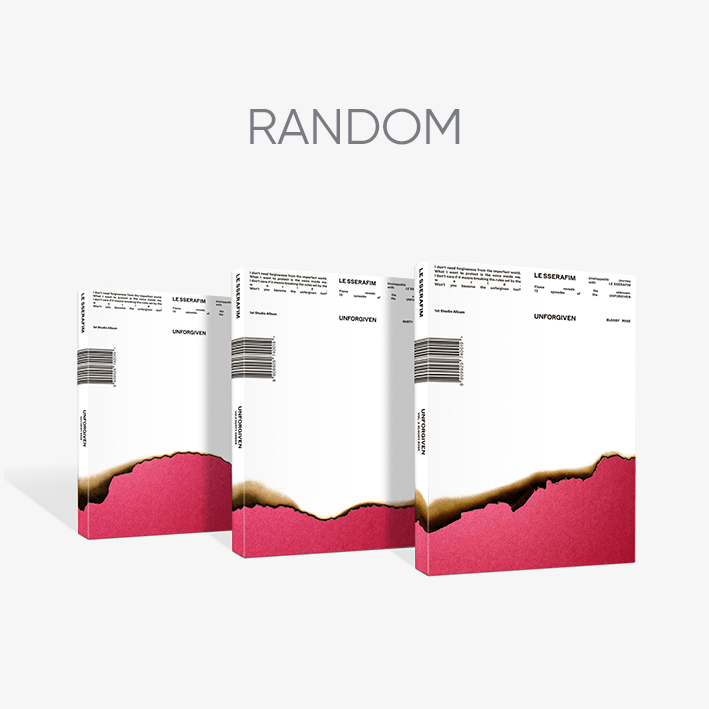 LE SSERAFIM 1st Studio Album 'UNFORGIVEN' (Random) Available on Seoulbazaar, your online store for trendy korean products.