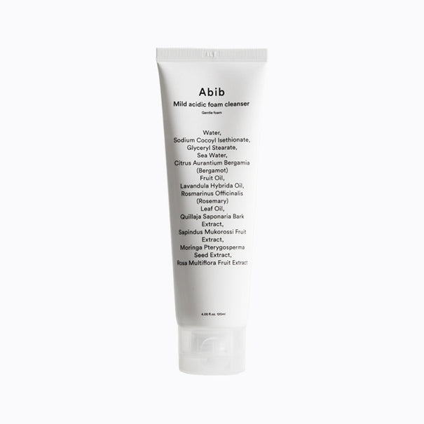 ABIB Mild Acidic Foam Cleanser Gentle Foam 120ml Available on Seoulbazaar, your online store for trendy korean products.