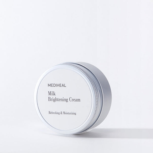 MEDIHEAL Milk Brightening Cream 60ml Available on Seoulbazaar, your online store for trendy korean products.