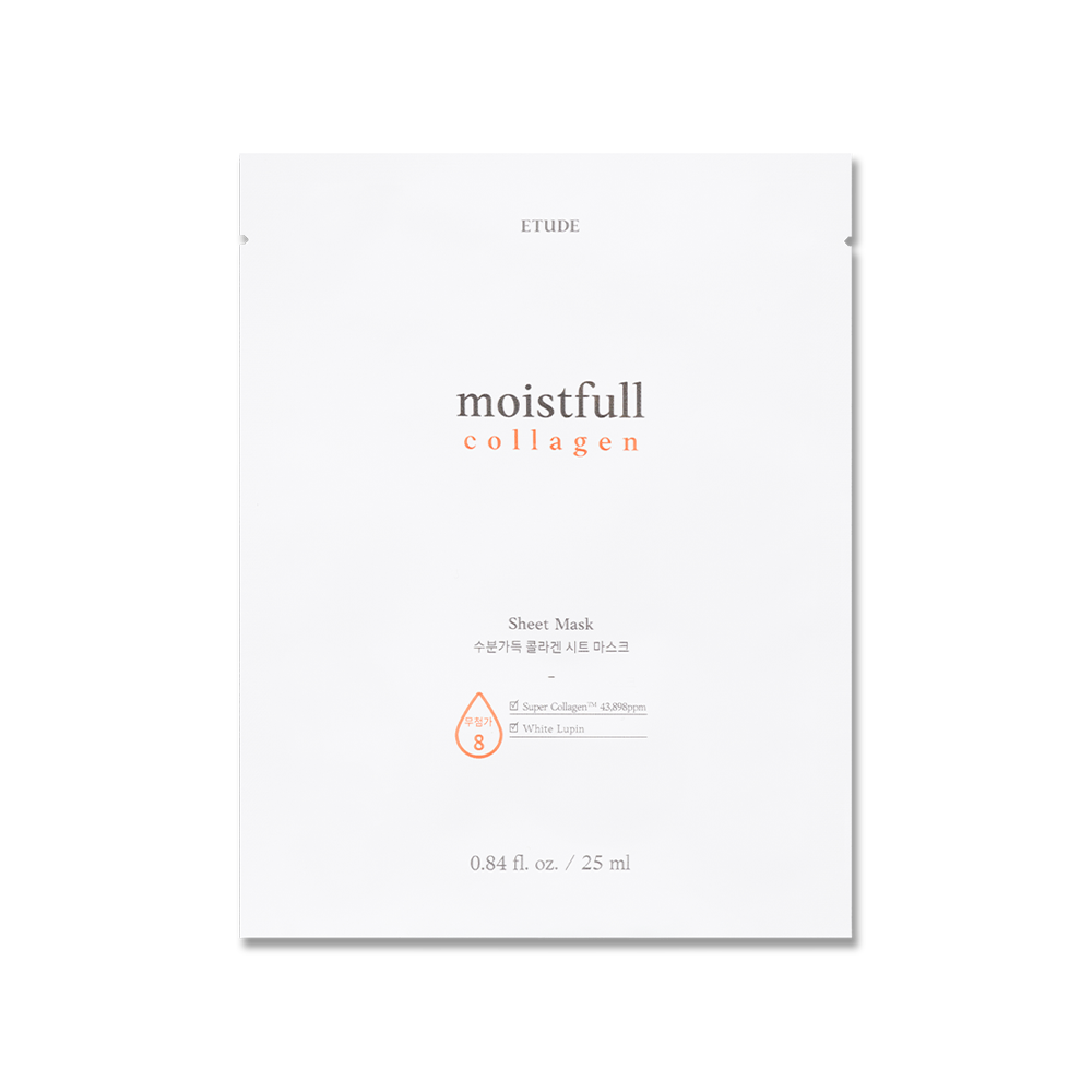 ETUDE Moistfull Collagen Sheet Mask Available on Seoulbazaar, your online store for trendy korean products.