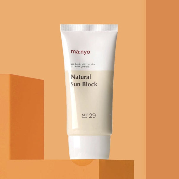 MA:NYO Natural Sun Block SPF 29 50ml Available on Seoulbazaar, your online store for trendy korean products.