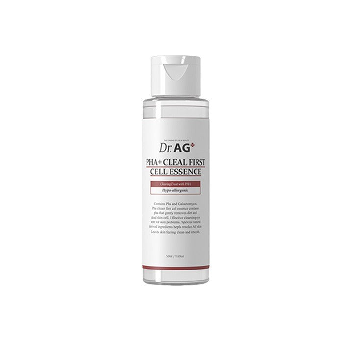 Dr.AG PHA+ Clear First Cell Essence Toner 50ml Available on Seoulbazaar, your online store for trendy korean products.