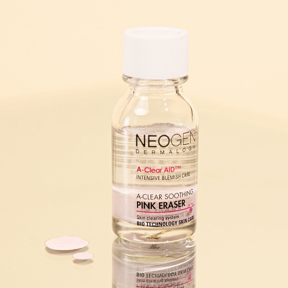 NEOGEN A Clear Soothing Pink Eraser 15ml Available on Seoulbazaar, your online store for trendy korean products.