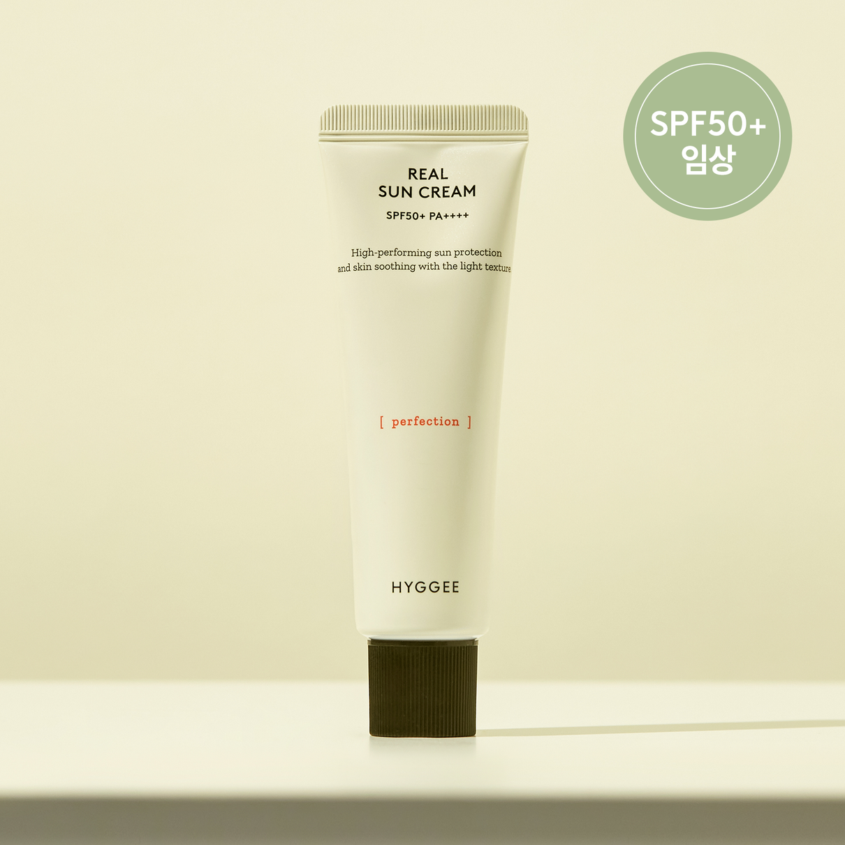 HYGGEE Real Suncream SPF50+ 50ml Available on Seoulbazaar, your online store for trendy korean products.