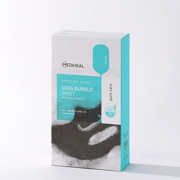 MEDIHEAL Soda Bubble Sheet Available on Seoulbazaar, your online store for trendy korean products.