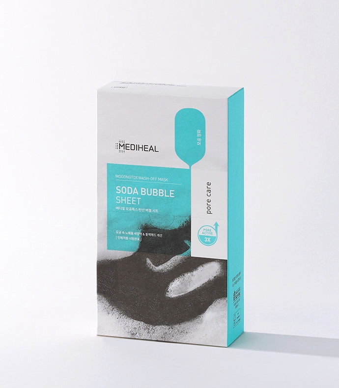 MEDIHEAL Soda Bubble Sheet Available on Seoulbazaar, your online store for trendy korean products.