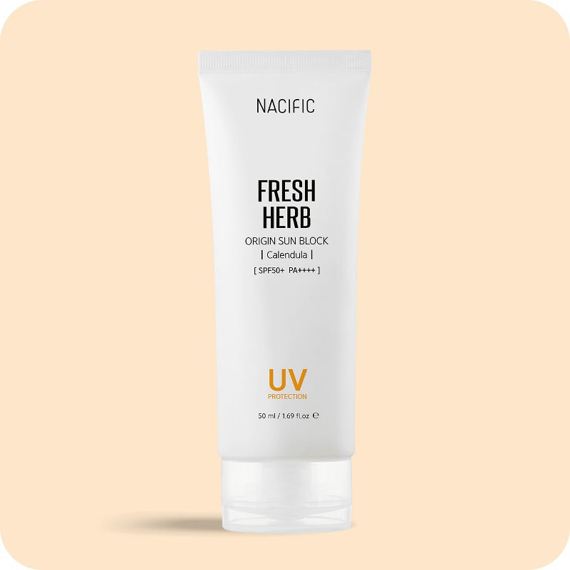 NACIFIC Fresh Herb Origin Sun Block 50ml Available on Seoulbazaar, your online store for trendy korean products.