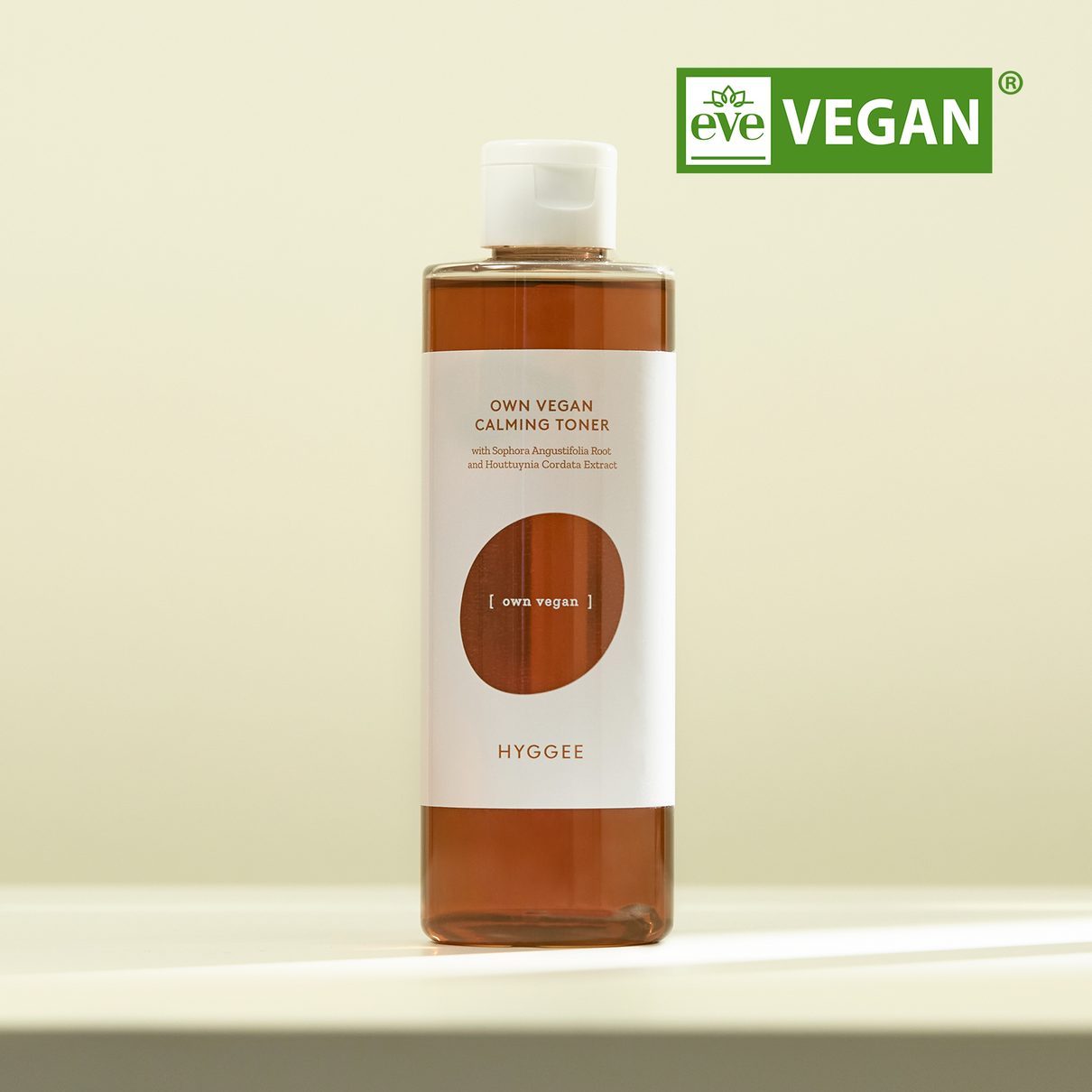 HYGGEE Own Vegan Calming Toner 250ml Available on Seoulbazaar, your online store for trendy korean products.