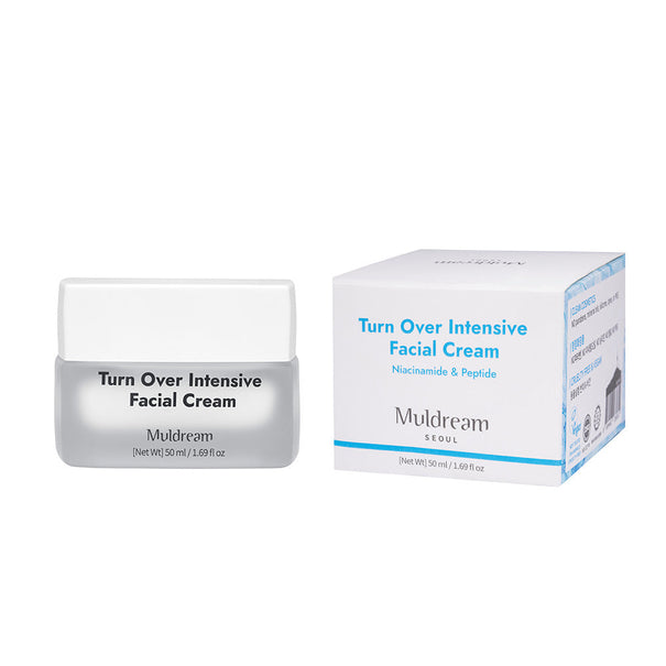 MULDREAM Turn Over Intensive Cream Niacinamide&Peptide 50ml Available on Seoulbazaar, your online store for trendy korean products.