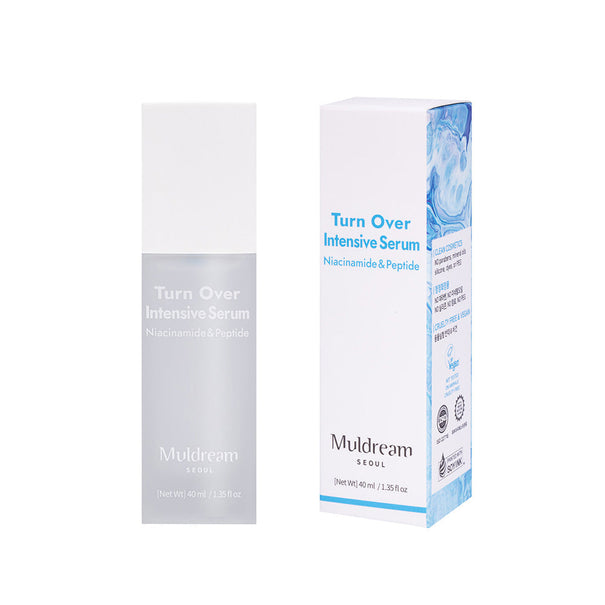 MULDREAM Turn Over Intensive Serum Niacinamide&Peptide 40ml Available on Seoulbazaar, your online store for trendy korean products.