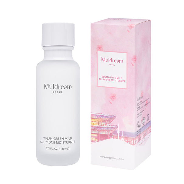 MULDREAM Vegan Green Mild All In One Moisturizer 110ml Available on Seoulbazaar, your online store for trendy korean products.