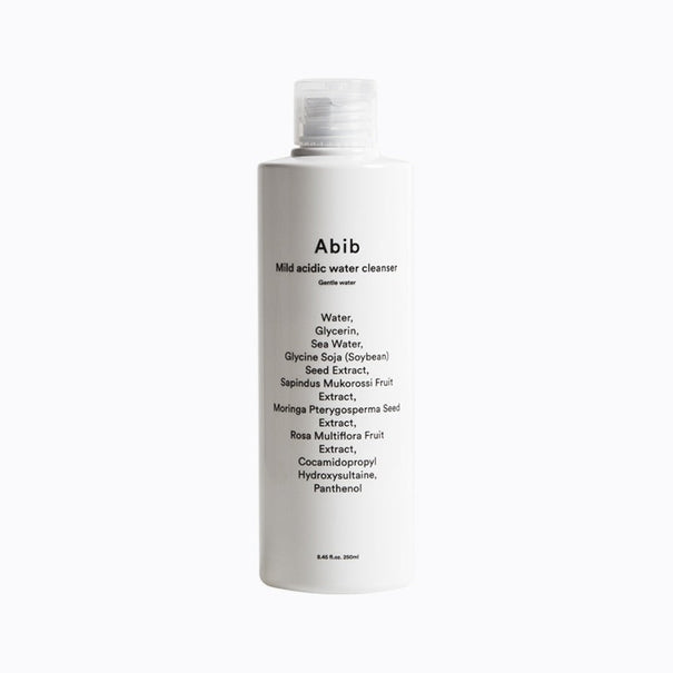 ABIB Mild Acidic Water Cleanser Gentle Water 250ml Available on Seoulbazaar, your online store for trendy korean products.